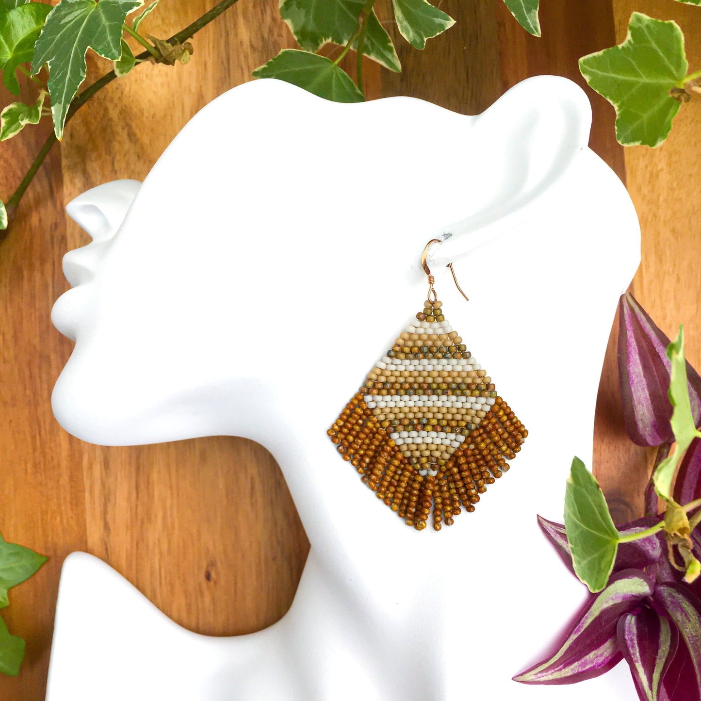 Oak Rattan | Earrings - Leila Eden Designs