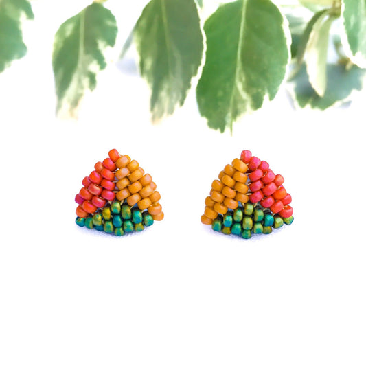 Autumn Studs | Stud Earrings - Leila Eden Designs