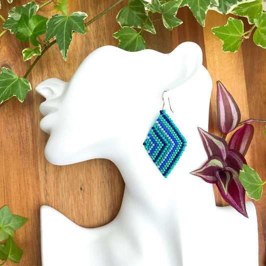 Turquoise Agate | Earrings - Leila Eden Designs
